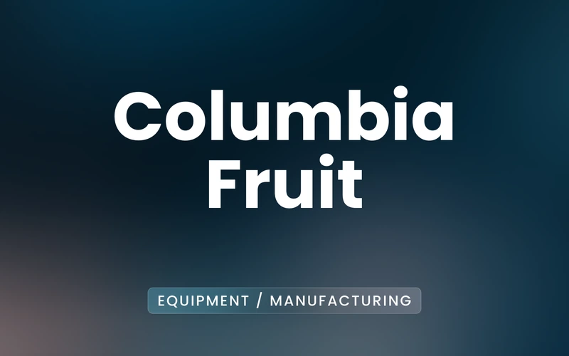 Columbia Fruit customer story