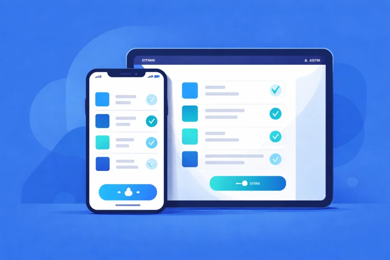 Mobile PO Creator running inside UpKeep