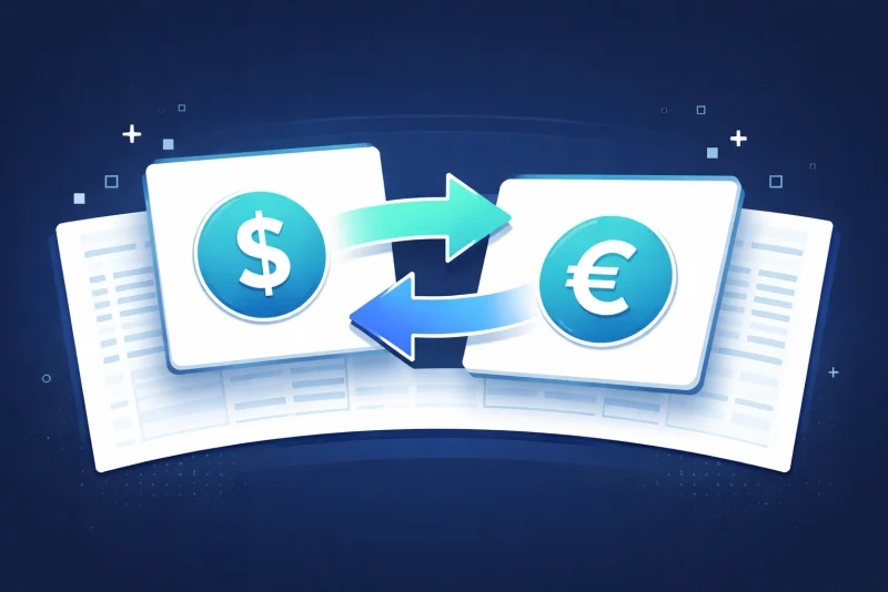 Currency Cost Converter running inside UpKeep